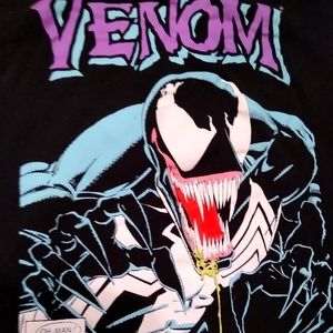 Marvel Spider Man Venom Graphic T-Shirt Size Small woman unisex